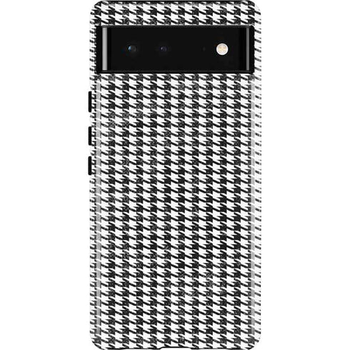 Houndstooth Black/White Pixel Cases
